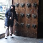 Siete corazones agustinos fueron robados de la entrada de la Iglesia de San Agustín