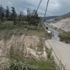 Derrumbe afecta la avenida Simón Bolívar y obliga a cerrar accesos