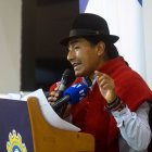 Leonidas Iza es el actual presidente de la Conaie.