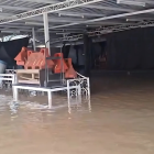 Así lucen las instalaciones de la Casa de la Cultura en Portoviejo.