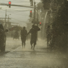 Lluvia en Guayaquil.