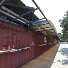 La mayoría de los locales se encuentran cerrados.