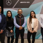 Andrés Cordero, María Antonieta Ramírez, Fabricio Galeas, Silvia Vaca y Andrés Araujo.