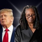 Whoopi Goldberg vs. Donald Trump.