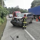 Uno de los siniestros ocurrió en la av. Simón Bolívar, en el sector Monjas, sentido sur - norte.