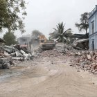 Daños causados por el terremoto del 28 de marzo en Birmania.