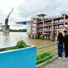 Lo que alguna vez fue punto masivo de encuentro de turistas y ciudadanos, hoy es un puente abandonado.