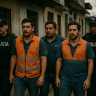 HECHO CON I.A | Los trabajadores fueron liberados por la Policía.