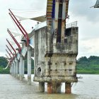 Solo el tiempo pasa ahora por el puente Durán-Santay.