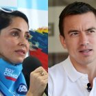 Luisa González y Daniel Noboa se disputan la Presidencia del Ecuador.