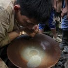 Mineros informales de Bella Rica y Ponce Enríquez, en Ecuador.