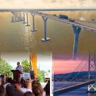 Postura. El ministro Luque detalló a EXPRESO el estado del Quinto Puente.