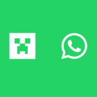 Chatea con Steve y personaliza WhatsApp con Minecraft
