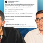 Las reacciones de los funcionarios se dieron en X.