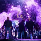 El presidente-candidato Daniel Noboa estuvo el 8 de abril en Cuenca.