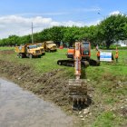 En enero pasado comenzaron los trabajos para construir los tramos 4 y 5 de las vías de acceso al Quinto Puente.