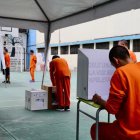 La jornada electoral arrancó este 10 de abril en las cárceles del país.