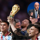 Argentina es el actual reinando de la Copa del Mundo, tras ser el campeón en Qatar 2022