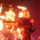 La agrupación estadounidense de heavy metal Avenged Sevenfold fue uno de los platos fuertes del cartel Festival Vivo x el Rock de este año.