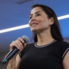 La candidata presidencial, Luisa González, dijo que el equipo de FF.AA. que la protegía fue cambiado.