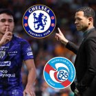 Kendry Páez fue analizado por Liam Rosenior, entrenador del Estrasburgo francés.