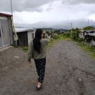 Calles sin asfalto: Durante la temporada de lluvias, las calles del barrio San Francisco de Colinas Lojanas se vuelven intransitables.