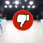 Daniel Noboa y Luisa González protagonizaron el único careo el pasado 23 de marzo.