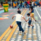 En el suburbio, hay iniciativa para pacificar las calles.