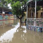 La Casa de la Cultura de Manabí sufrió afectaciones por el temporal invernal.