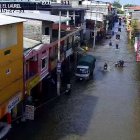 Así permanecen algunas zonas de Daule tras el desbordamiento del río Pula, este 13 de abril.