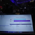 Foto desde el Centro de mando del CNE en Quito.