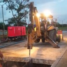 Los trabajos en el acueducto se realizan desde temprano. En promedio, van ya 7 horas sin el servicio en varias ciudadelas del norte de Guayaquil.