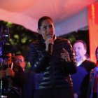 Luisa González lanzó la acusación de fraude desde su sede en Quito.