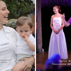 Los looks de Lavinia el día del triunfo de Noboa.