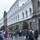 La asambleísta cuestionó el trabajo de conservación del patrimonio en el Centro Histórico.