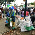 Personal de Urvaseo participó de la limpieza de la ciudad