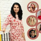 Ana Buljubasich y sus excompañeros televisivos.