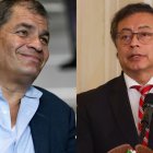 Rafael Correa y Gustavo Petro son líderes de la izquierda latinoamericana.
