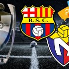 Por LigaPro Barcelona SC ante El Nacional en el estadio Monumental.