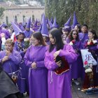 Cucuruchos en procesión Jesús del Gran Poder.
