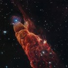 Imagen captada por el Telescopio Espacial James Webb