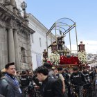 La escultura e Jesús del Gran Poder causa gran devoción en Quito.