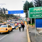El puente internacional de Rumichaca, punto de control clave por el brote de fiebre amarilla en Colombia.