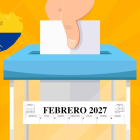 Imagen referencial de elecciones seccionales en febrero 2027.