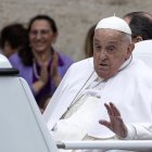 El papa Francisco hizo su última aparición horas antes de morir.