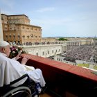 Última aparición del Papa Francisco en el Vaticano