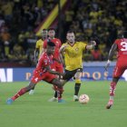 Barcelona recibió a El Nacional en el estadio Monumental.