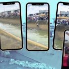 Videos del momento en que fue rescatado y golpeado se han vuelto virales