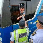 Desde el jueves 17 de abril, la CTE hizo operativos en las terminales terrestres de Guayaquil para constatar el estado de las unidades que salían de la ciudad.