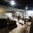 Accidente de tránsito en la av. Mariscal Sucre complica la movilidad en Quito. El túnel San Diego fue cerrado